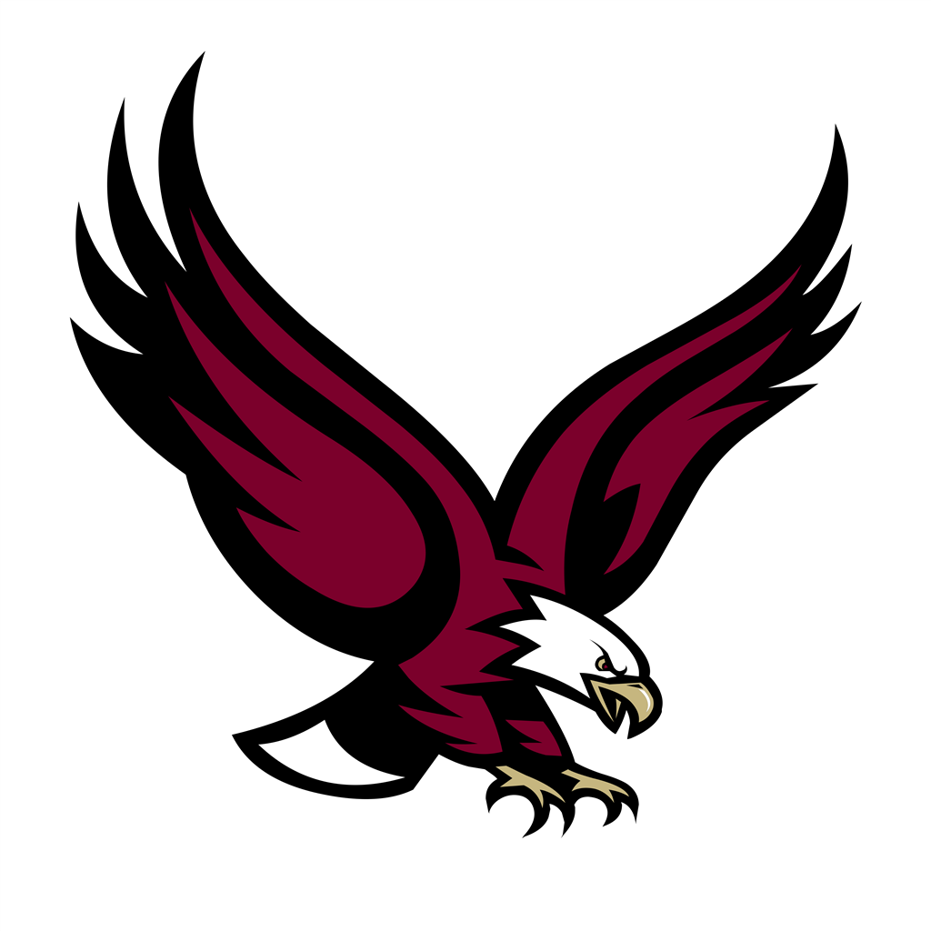 Boston College Eagles logotype, transparent .png, medium, large