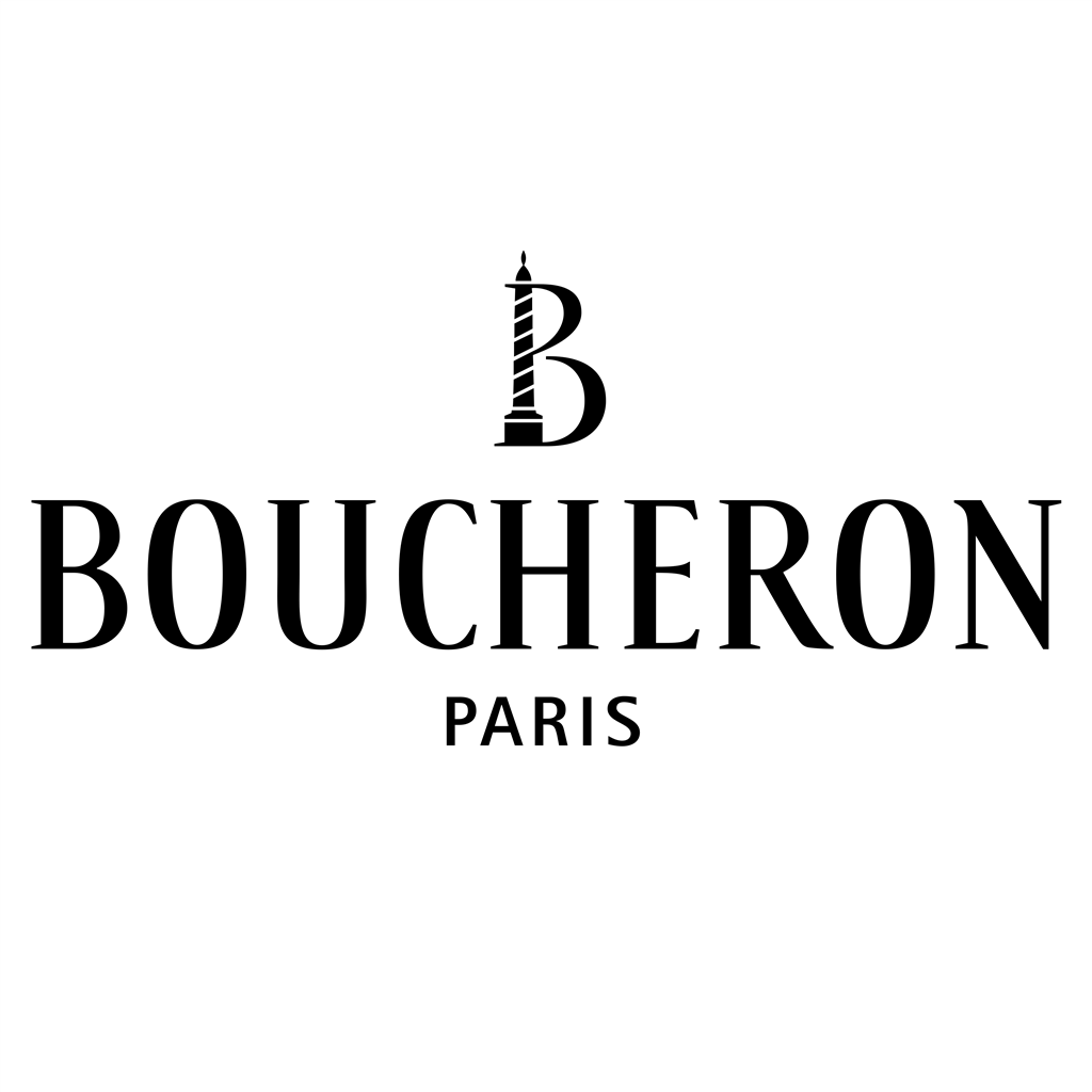 Boucheron logotype, transparent .png, medium, large