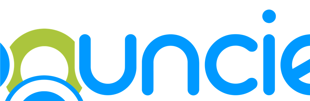Bouncie logotype, transparent .png, medium, large