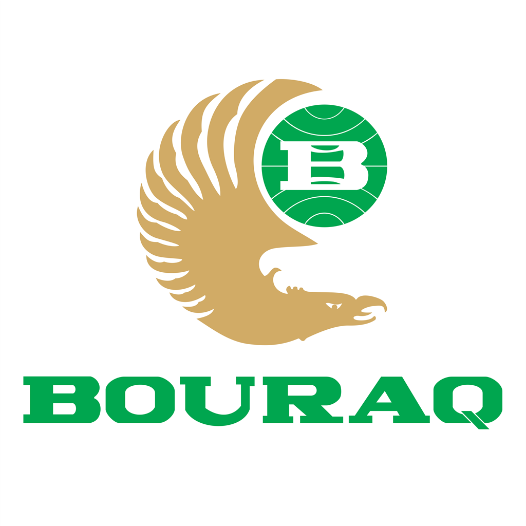 Bouraq Airlines logotype, transparent .png, medium, large