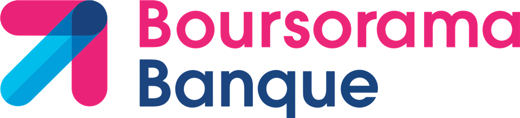 Boursorama Banque logotype, transparent .png, medium, large