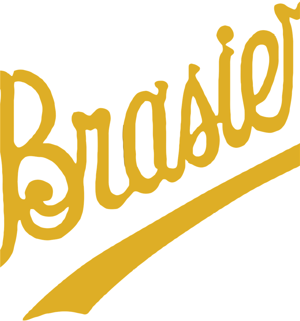 Brasier logotype, transparent .png, medium, large
