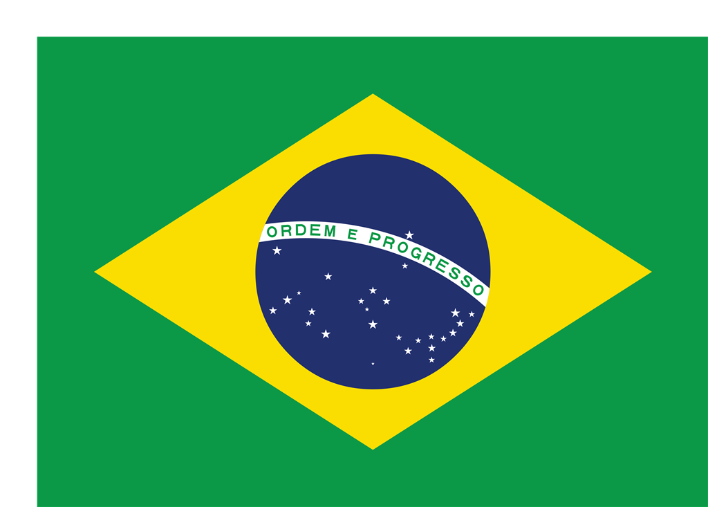 Brazil logotype, transparent .png, medium, large