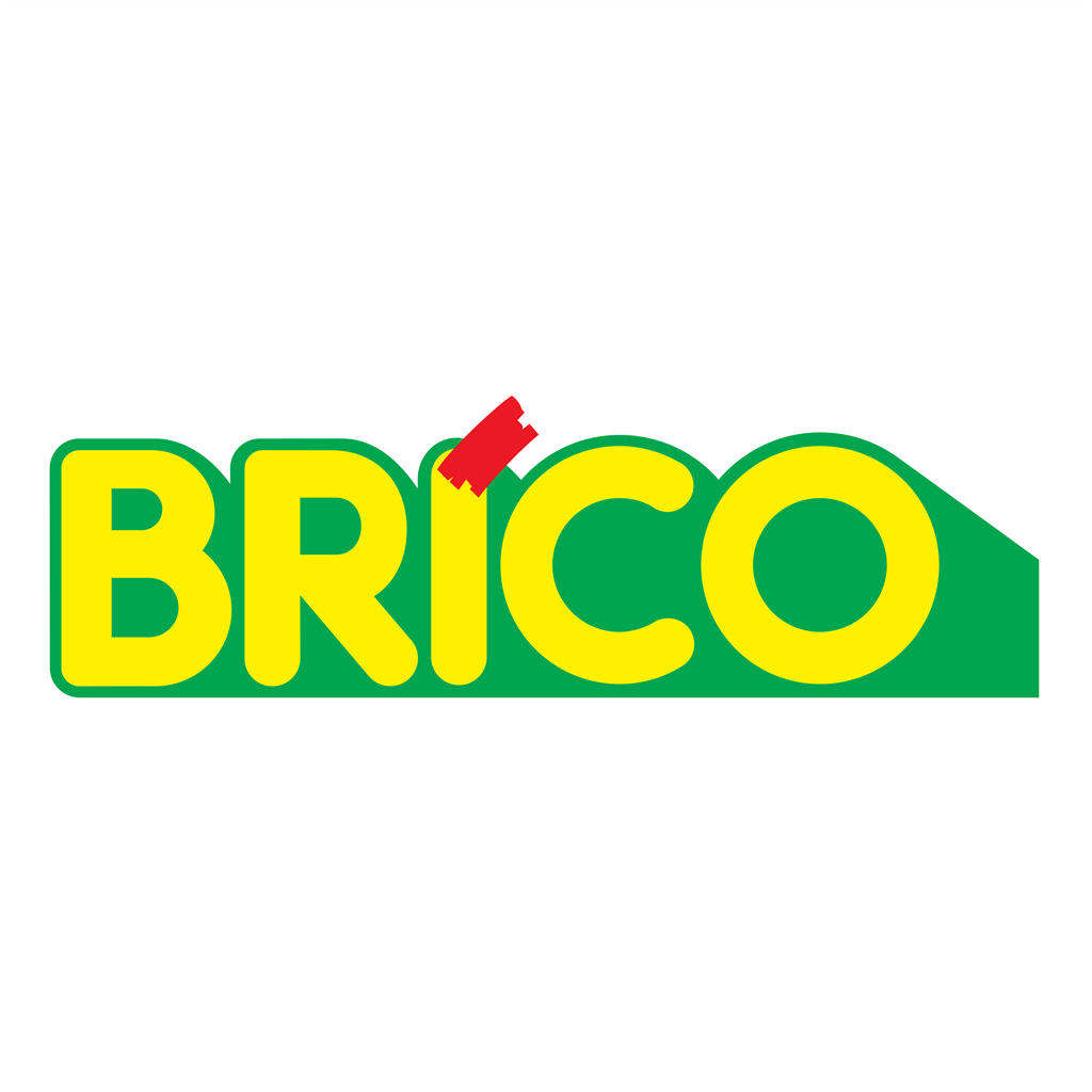 Brico logotype, transparent .png, medium, large