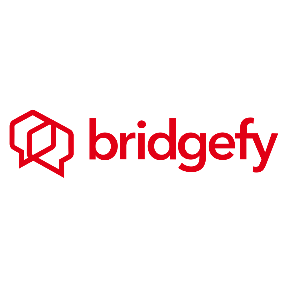 Bridgefy logotype, transparent .png, medium, large
