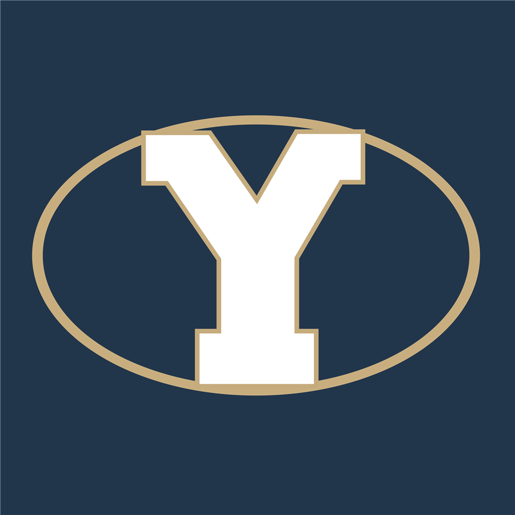 Brigham Young Cougars logotype, transparent .png, medium, large