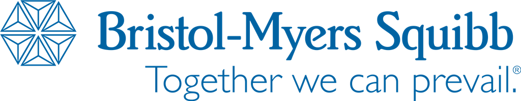 Bristol-Myers Squibb logotype, transparent .png, medium, large