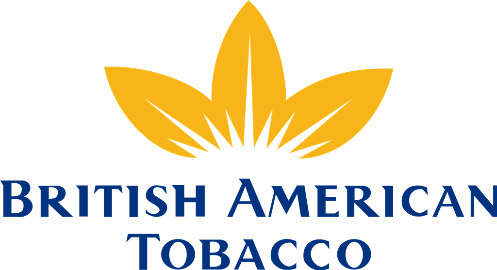 British American Tobacco logotype, transparent .png, medium, large