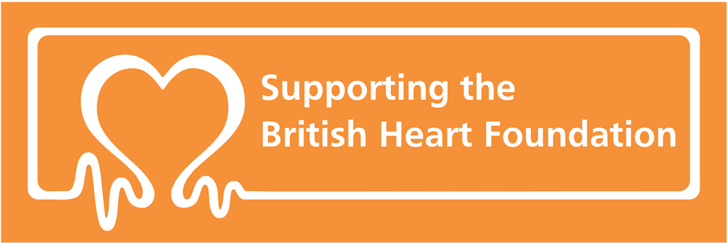 British Heart Foundation logotype, transparent .png, medium, large