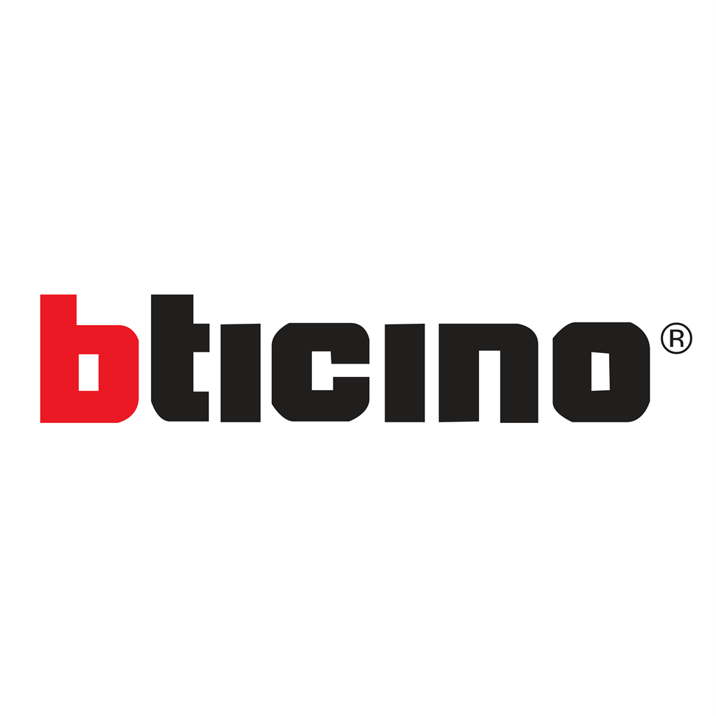 Bticino Electric logotype, transparent .png, medium, large