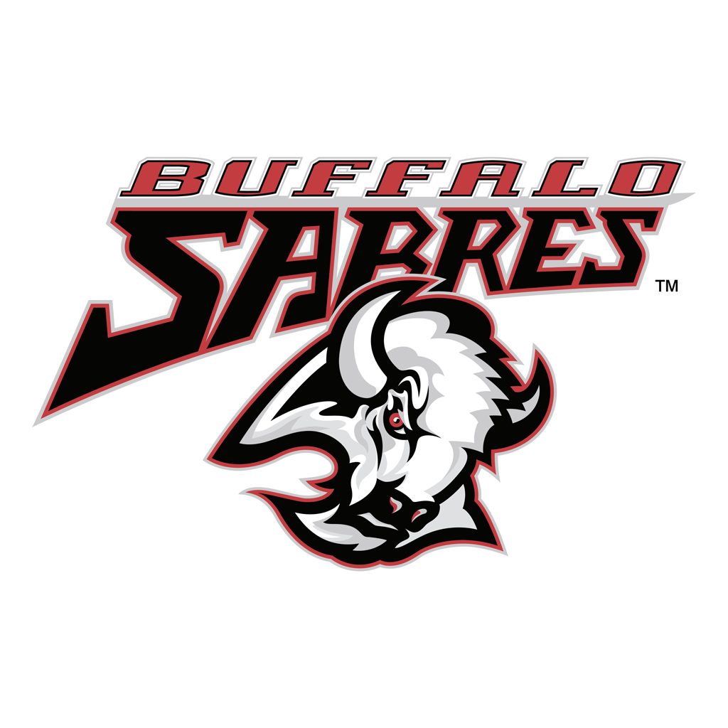 Buffalo Sabres logotype, transparent .png, medium, large