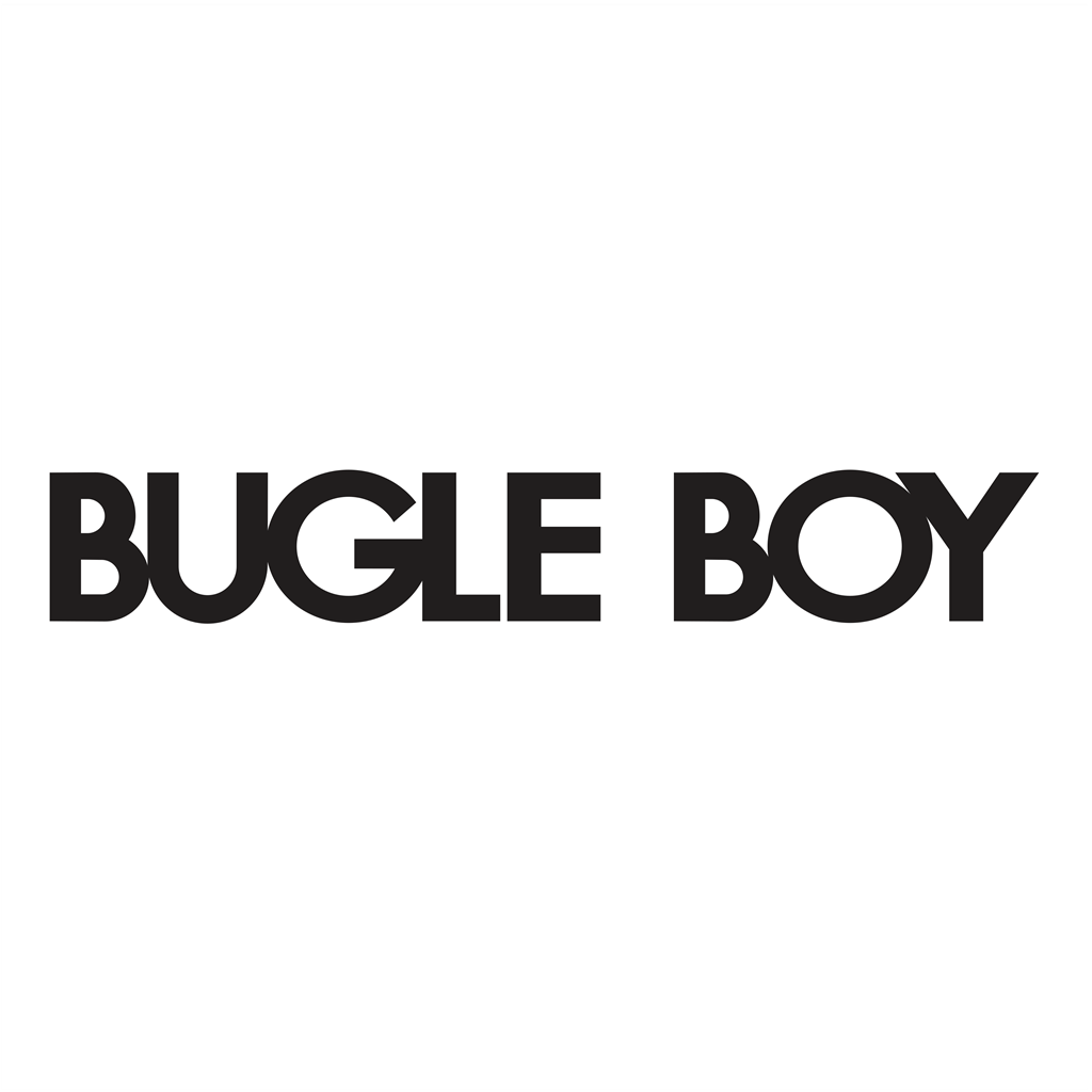Bugle Boy logotype, transparent .png, medium, large