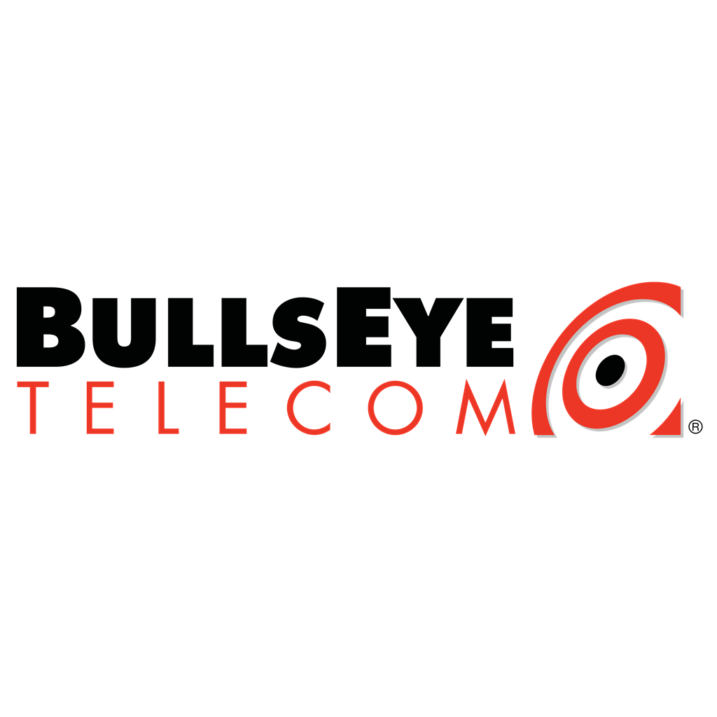 BullsEye Telecom logotype, transparent .png, medium, large
