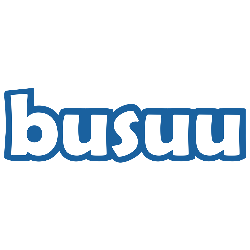 Busuu logotype, transparent .png, medium, large