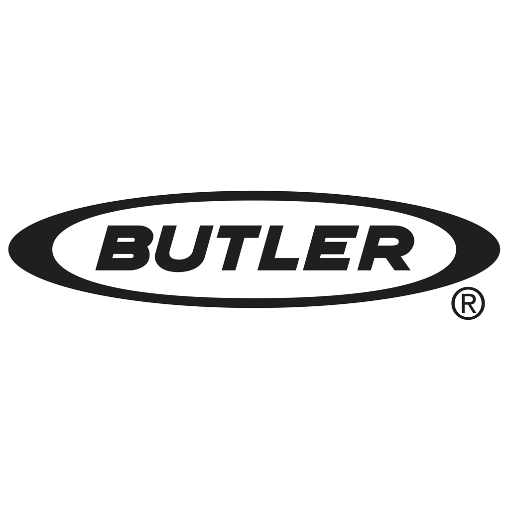 Butler Manufacturing logotype, transparent .png, medium, large