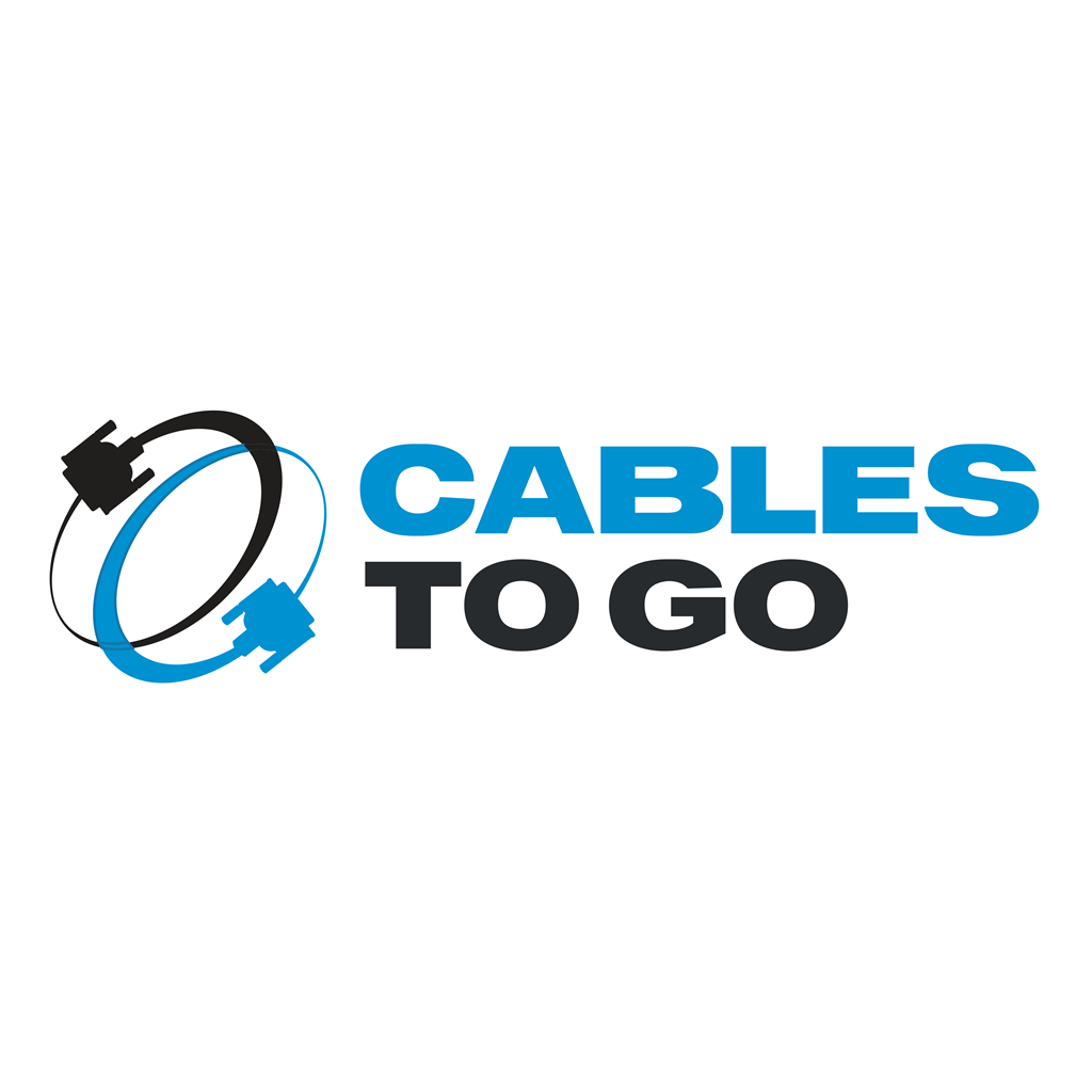 Cables To Go logotype, transparent .png, medium, large