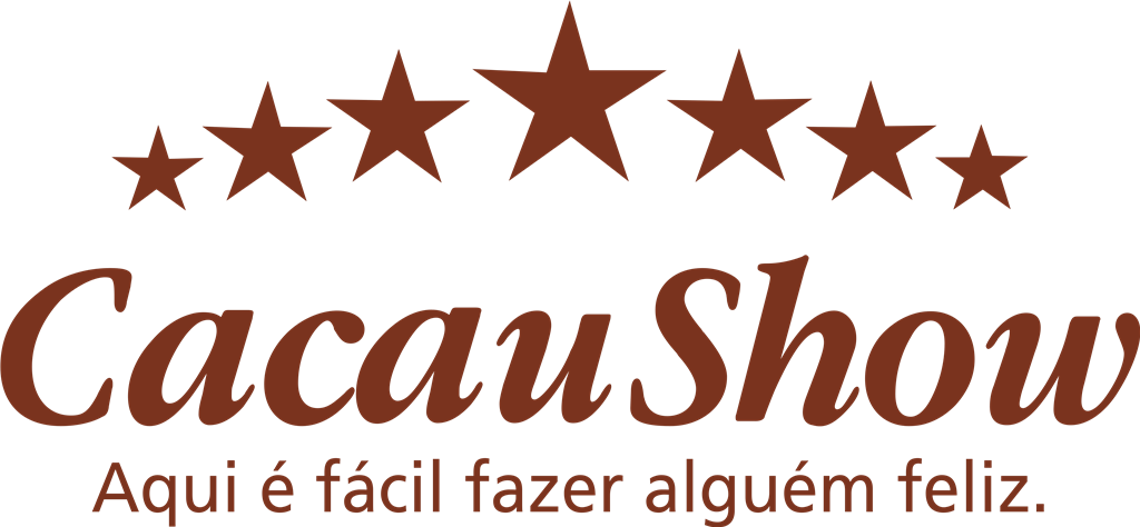 Cacau Show logotype, transparent .png, medium, large