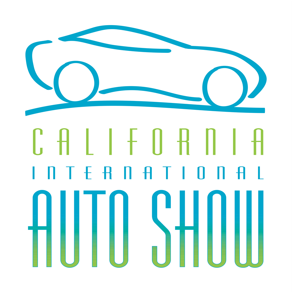 California International Auto Show logotype, transparent .png, medium, large