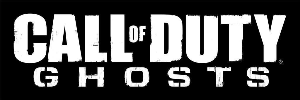 Call of Duty Ghosts logotype, transparent .png, medium, large