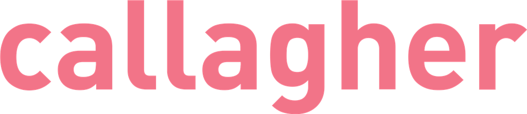 Callagher Real Estate logotype, transparent .png, medium, large