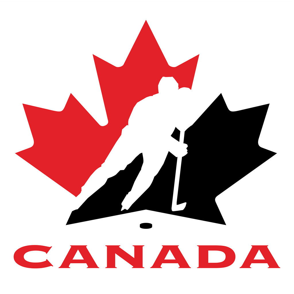 Canada Hockey Association logotype, transparent .png, medium, large