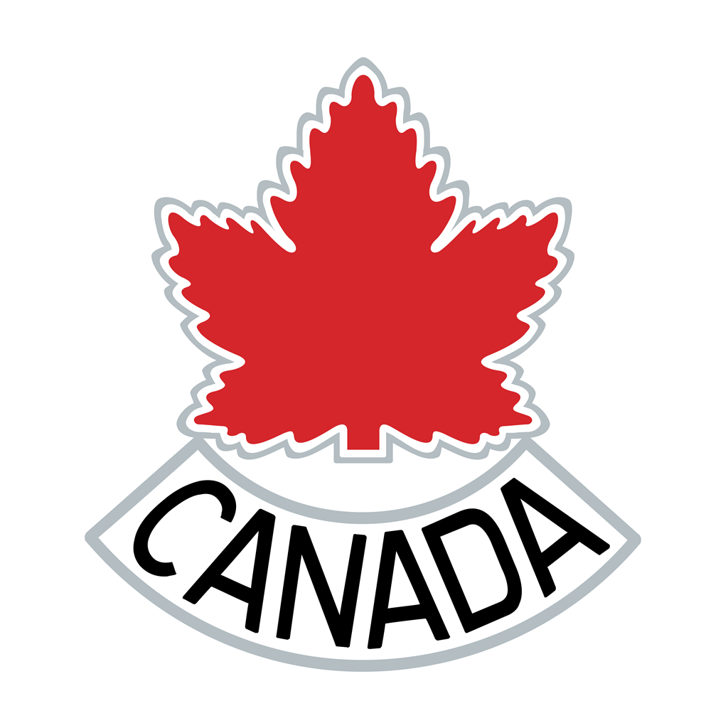 Canada logotype, transparent .png, medium, large