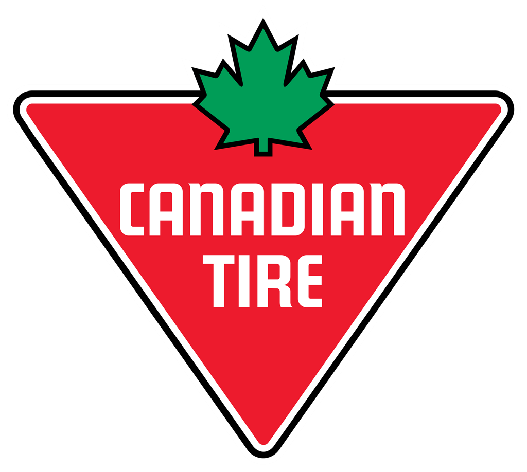 Canadian Tire logotype, transparent .png, medium, large