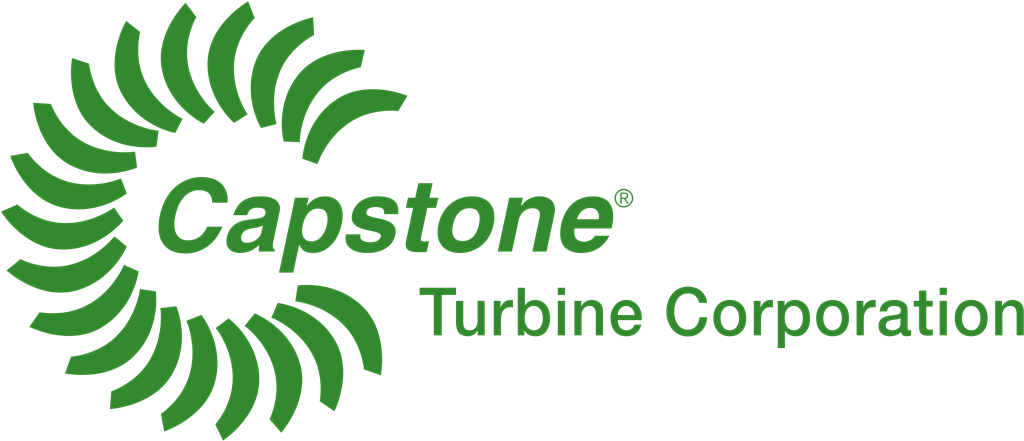 Capstone Turbine logotype, transparent .png, medium, large
