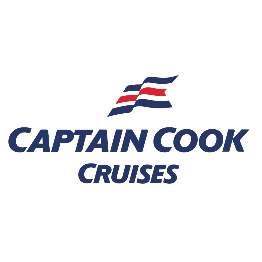 Captain Cook Cruises logotype, transparent .png, medium, large