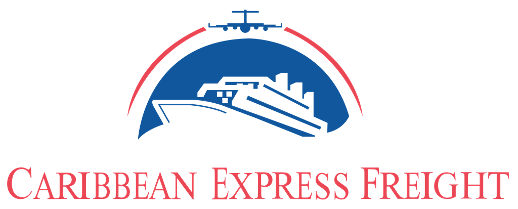 Caribbean Express Freight logotype, transparent .png, medium, large