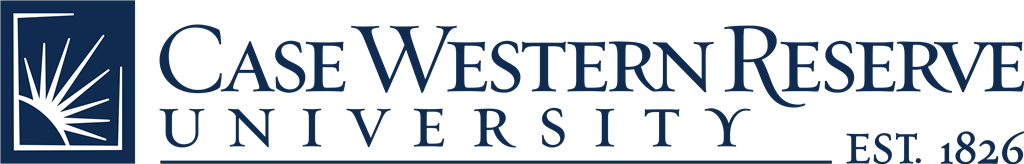 Case Western Reserve University logotype, transparent .png, medium, large