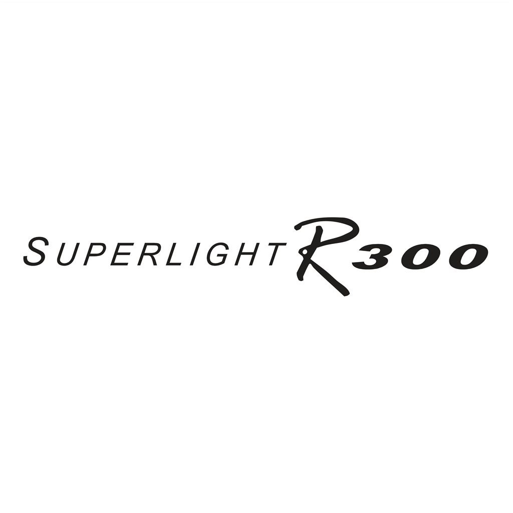 Caterham Superlight R300 logotype, transparent .png, medium, large
