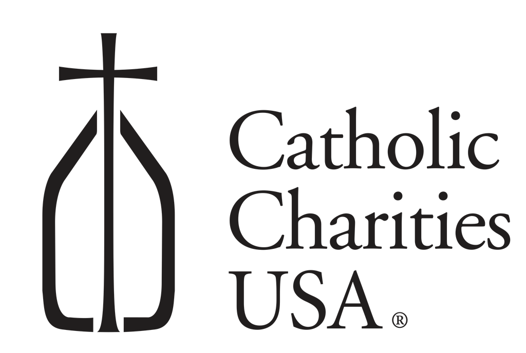 Catholic Charities USA logotype, transparent .png, medium, large