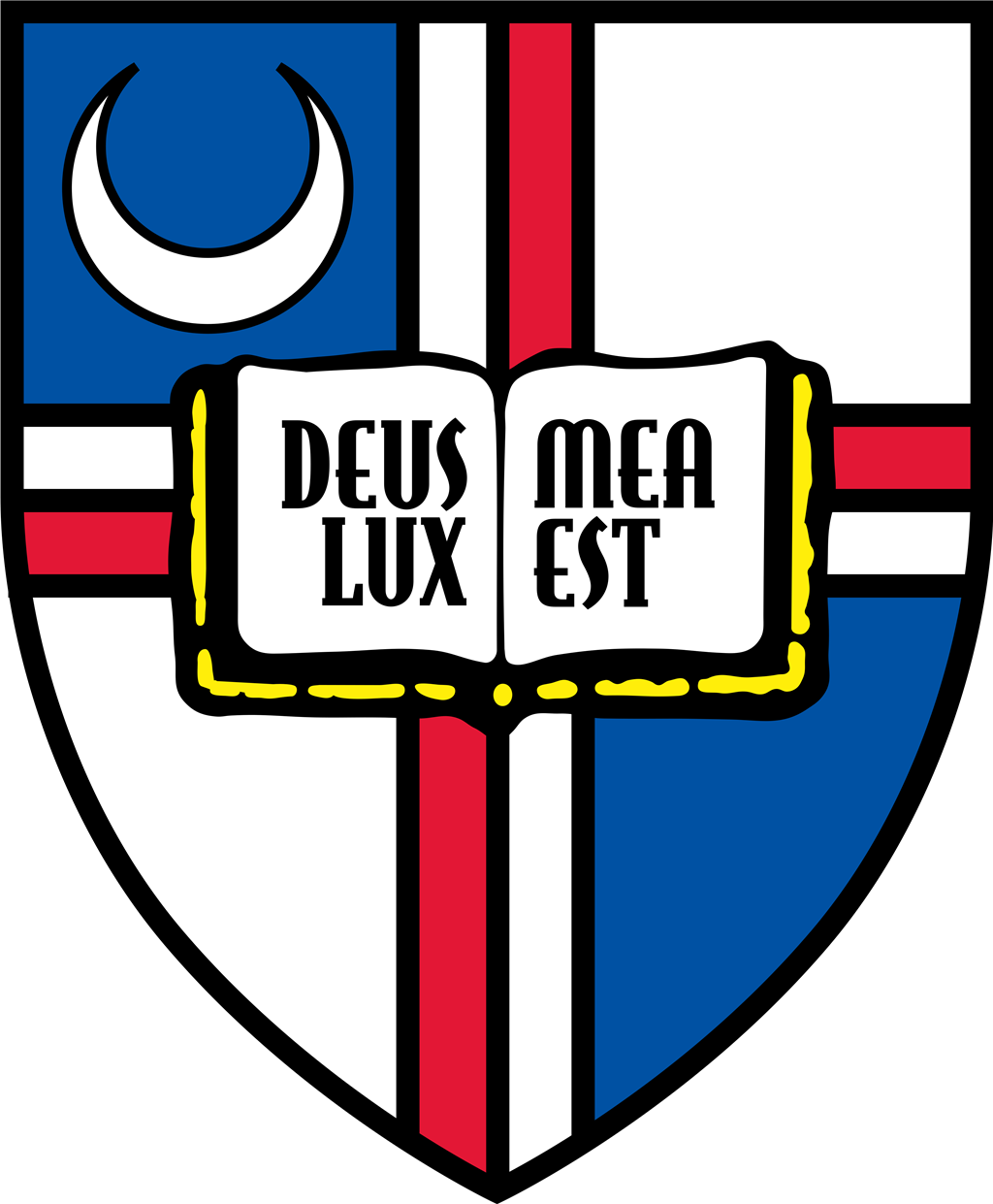 Catholic University of America logotype, transparent .png, medium, large