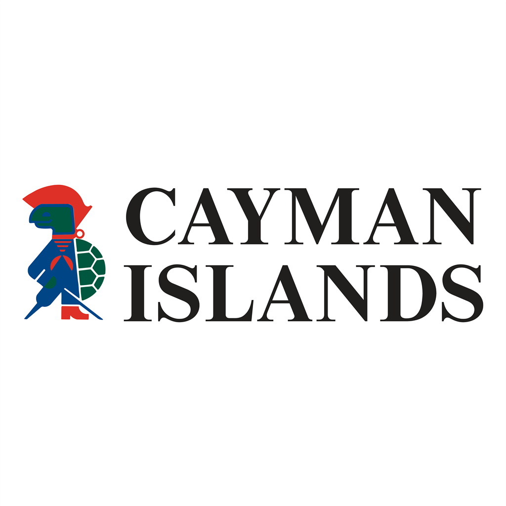 Cayman Islands logotype, transparent .png, medium, large