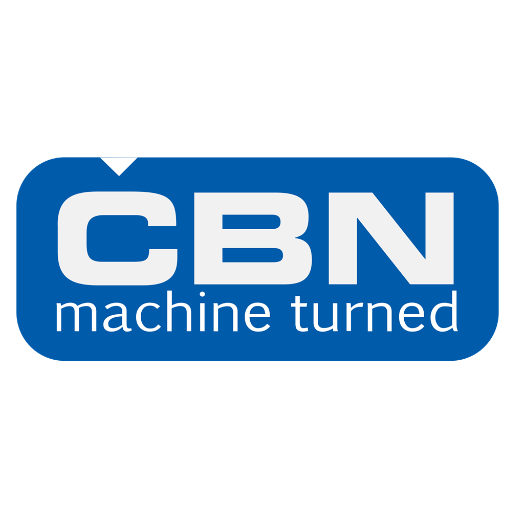 CBN Machine Turned logotype, transparent .png, medium, large