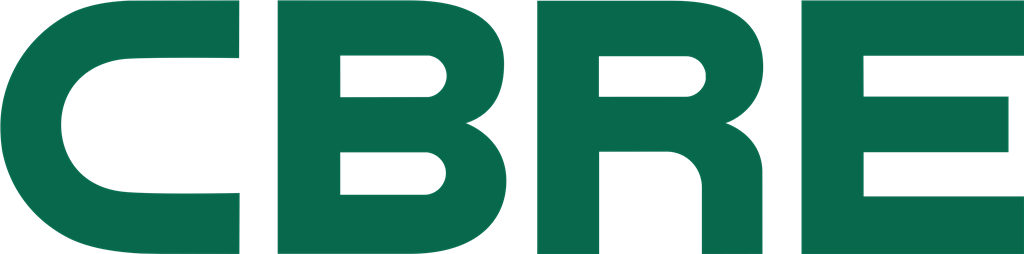 CBRE Group logotype, transparent .png, medium, large