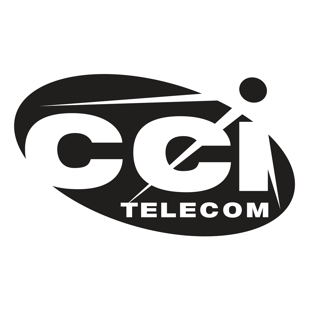 CCI Telecom logotype, transparent .png, medium, large