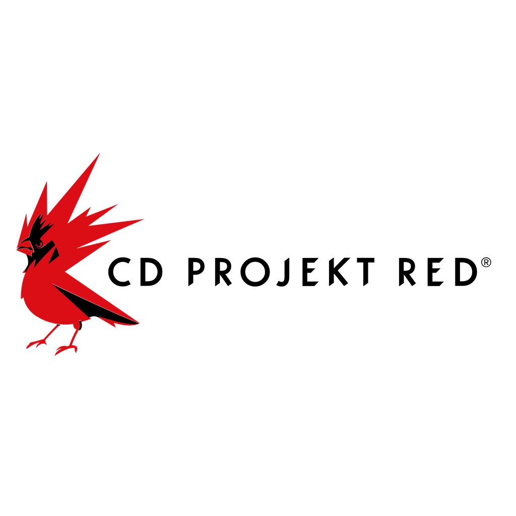 CD Projekt RED logotype, transparent .png, medium, large