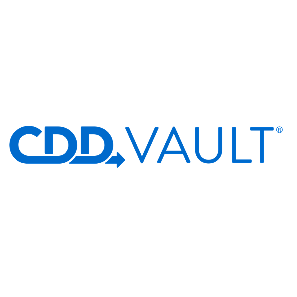 CDD Vault logotype, transparent .png, medium, large