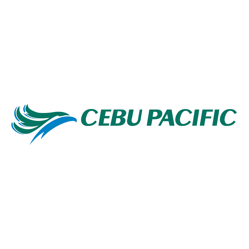 Cebu Pacific Air logotype, transparent .png, medium, large