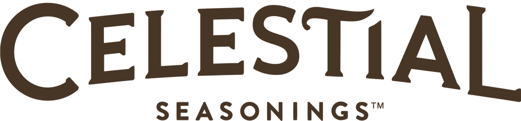 Celestial Seasonings logotype, transparent .png, medium, large