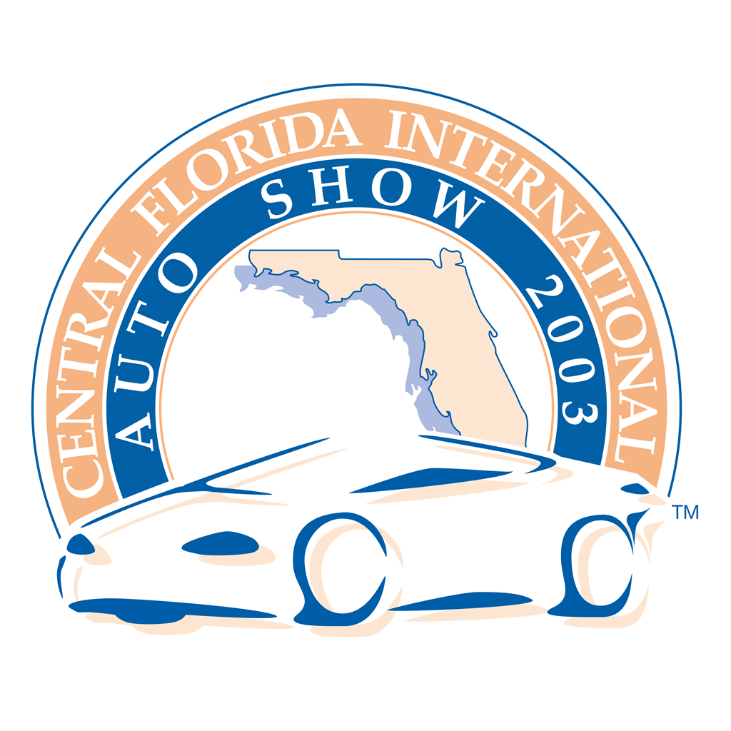 Central Florida International Auto Show logotype, transparent .png, medium, large