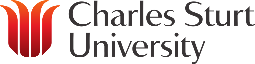 Charles Sturt University logotype, transparent .png, medium, large