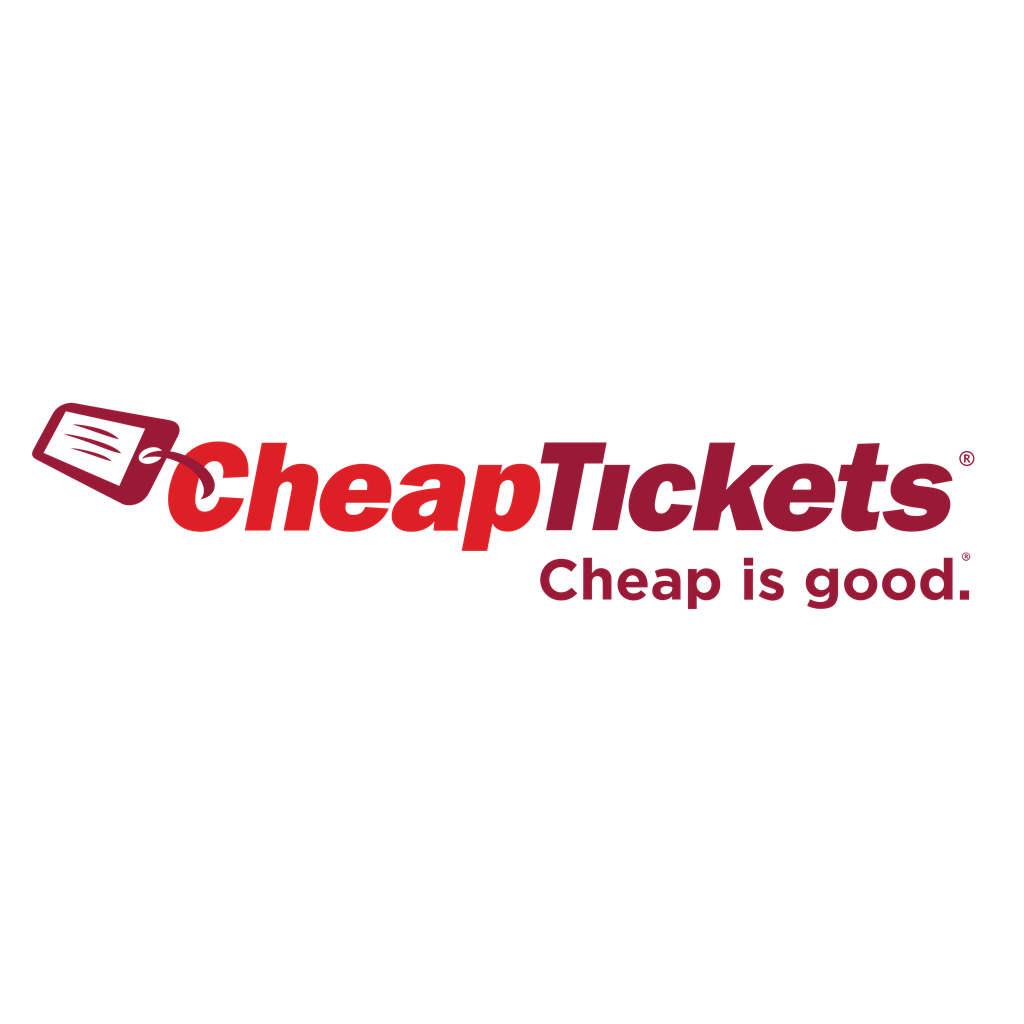 CheapTickets logotype, transparent .png, medium, large
