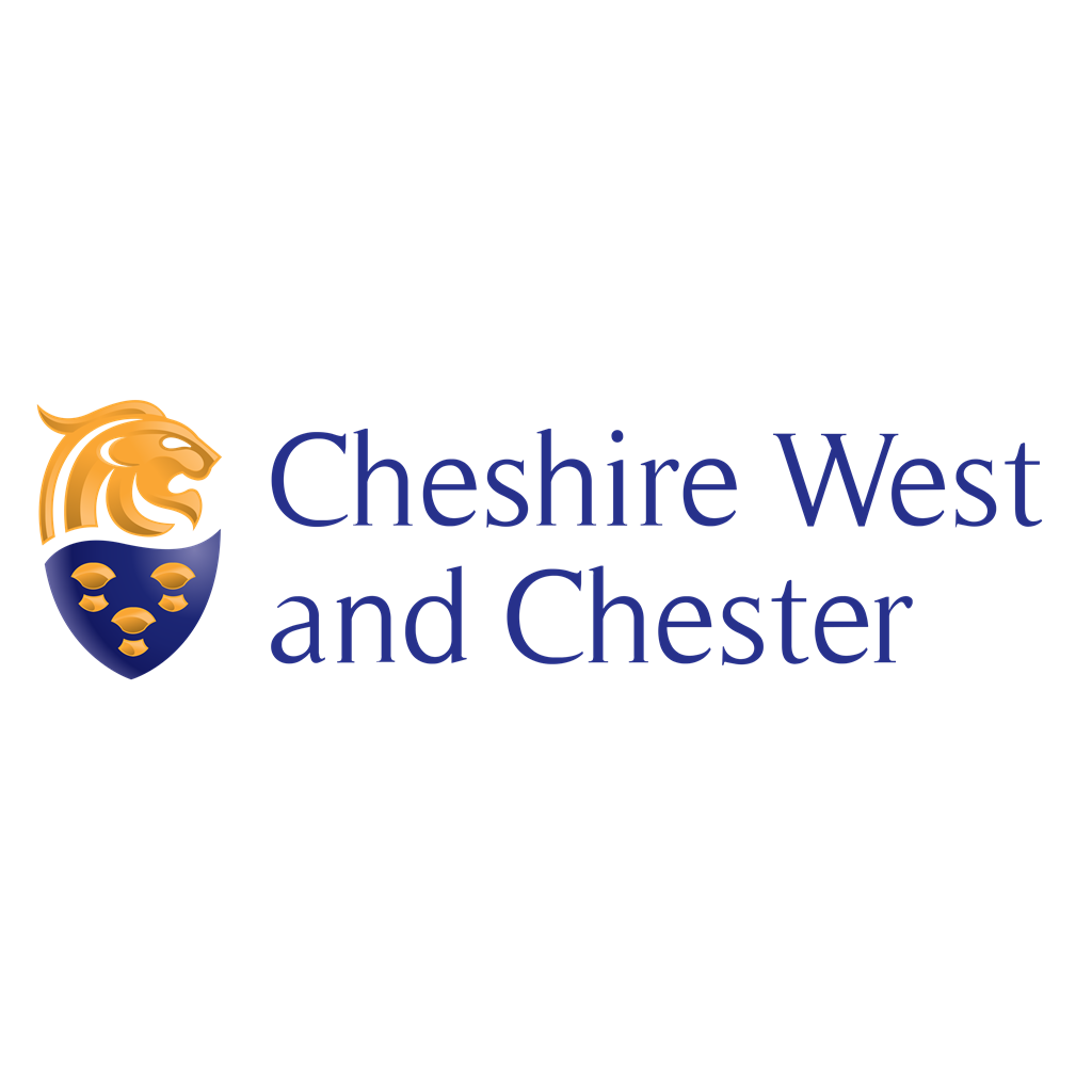 Cheshire West and Chester Council logotype, transparent .png, medium, large