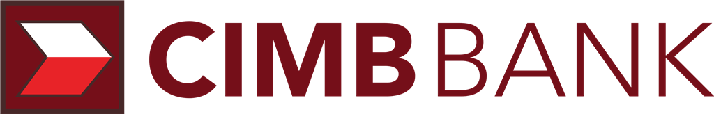 CIMB Bank logotype, transparent .png, medium, large