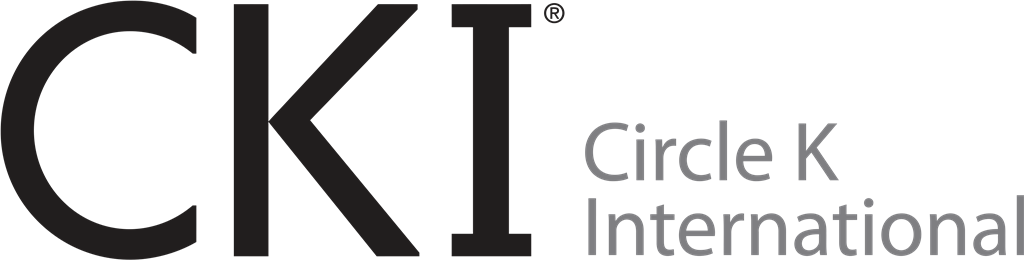 Circle K International logotype, transparent .png, medium, large