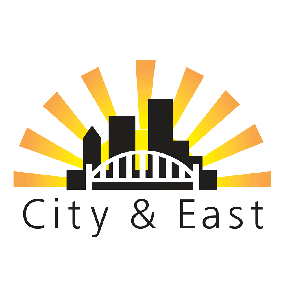 City and East Real Estate logotype, transparent .png, medium, large