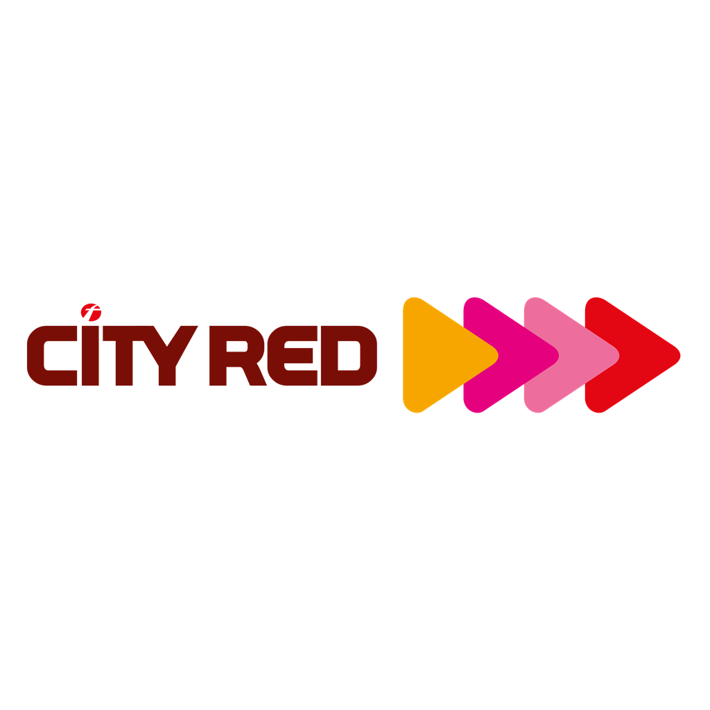 City Red logotype, transparent .png, medium, large